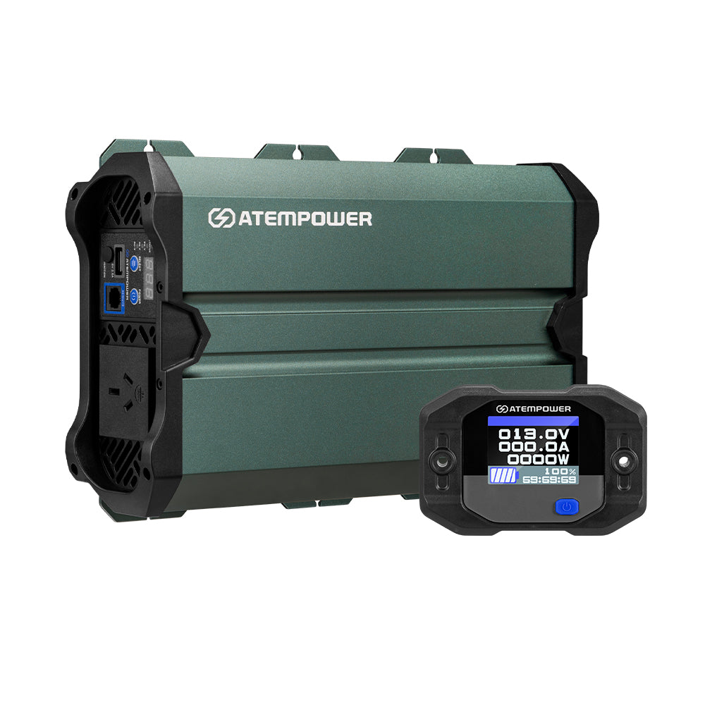 Atem Power 1500W/2900W Pure Sine Wave Inverter 12V to 240V Remote Control Boat