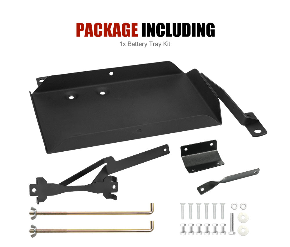 SAN HIMA Dual Battery Tray for Nissan Patrol GU Wagon TD42 4.2L ZD30 3.0L