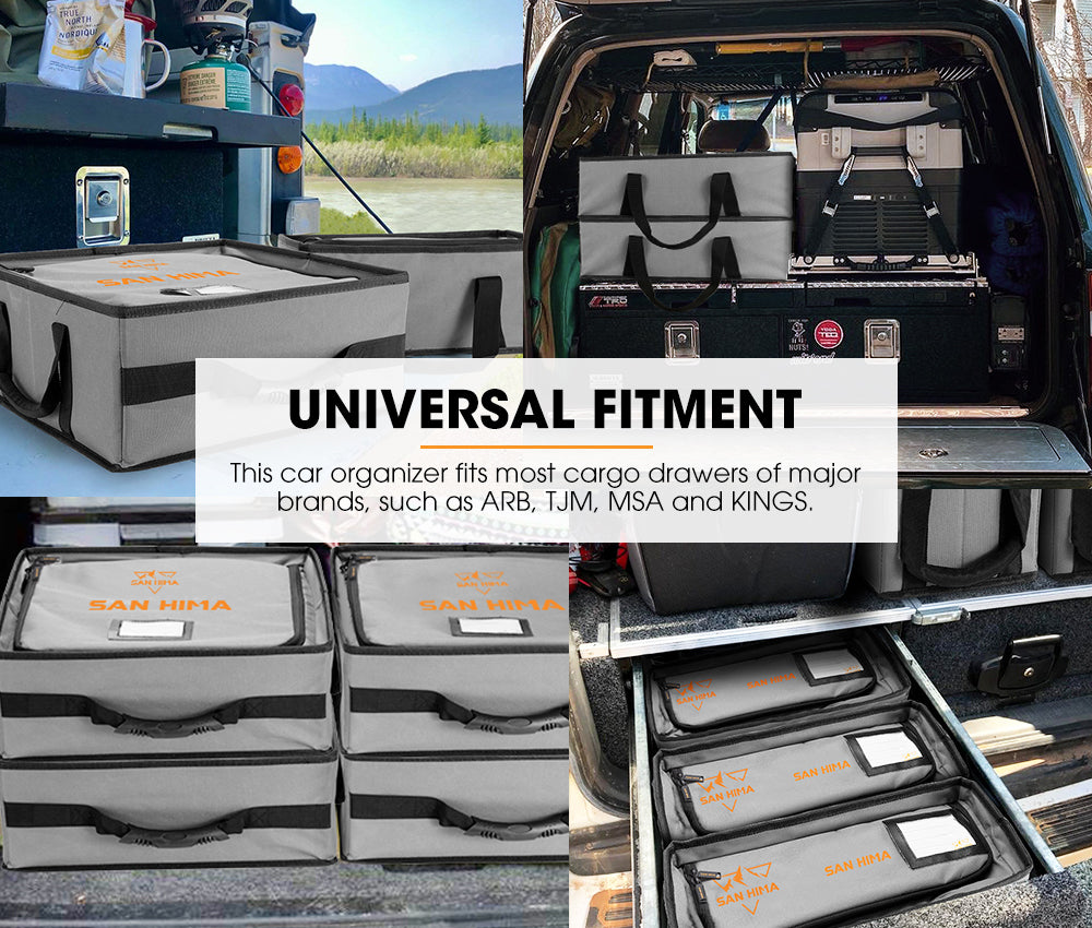 SAN HIMA Universal Waterproof Car Rack Bag Cargo Carrier Luggage Storage Bag 4WD