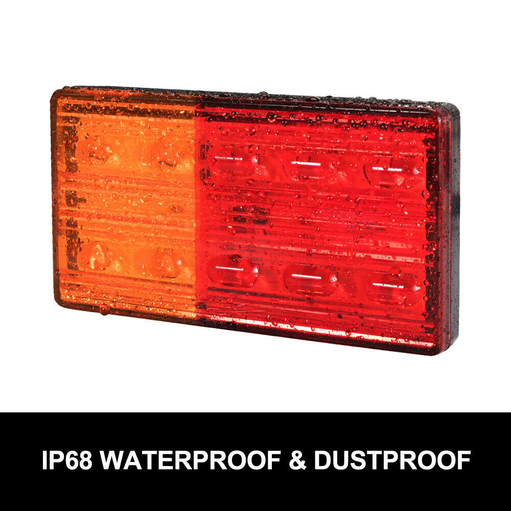 Lightfox Pair LED Trailer Tail Lights