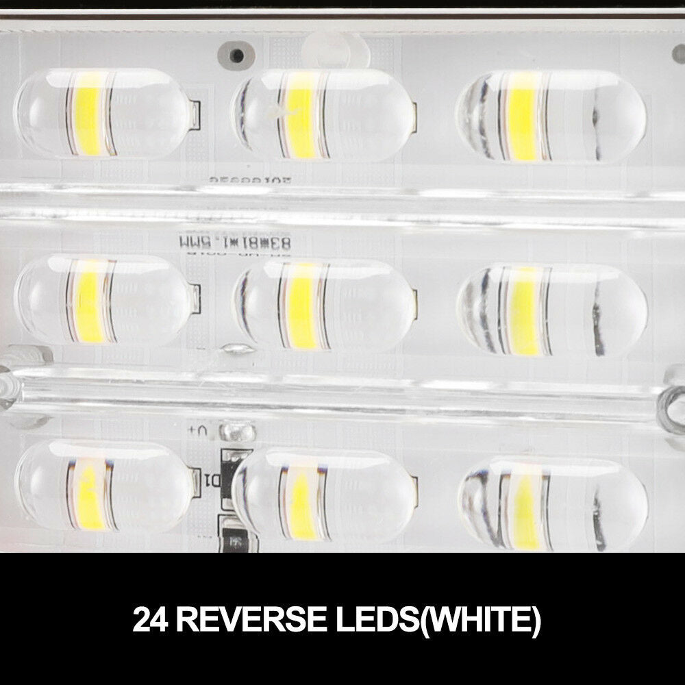 Pair LED Tail Lights Stop Indicator Reverse Lamp 12V Trailer Truck Ute 120LED