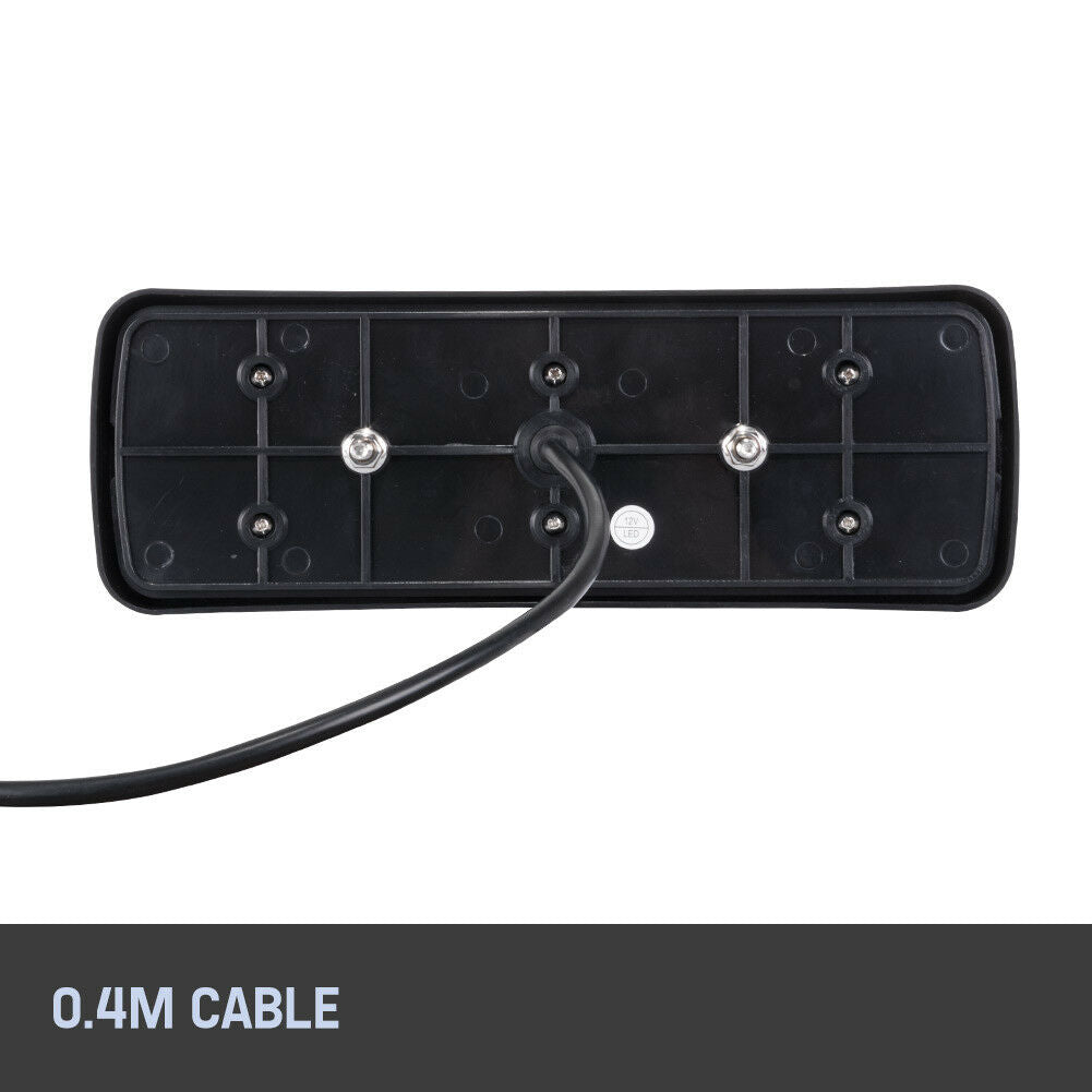 LIGHTFOX Pair LED Vehicle Tail Lights 12V