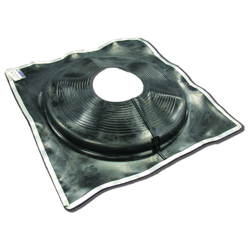 Flashing, No2, 45-85mm Pipe OD 178 x 178mm Base, Black Combo