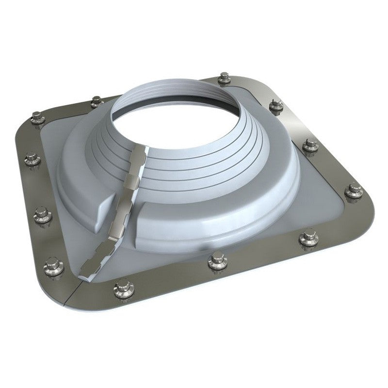 Flashing, No2, 45-85mm Pipe OD 178 x 178mm Base, Grey Combo