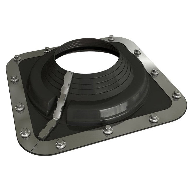 Flashing #4, 75-175mm Pipe 285 x 285mm Base, Black Combo