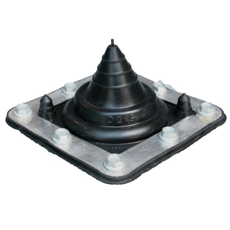 Flashing #0, Solar 0-35mm Pipe 100 x 100mm Base, Black Premium