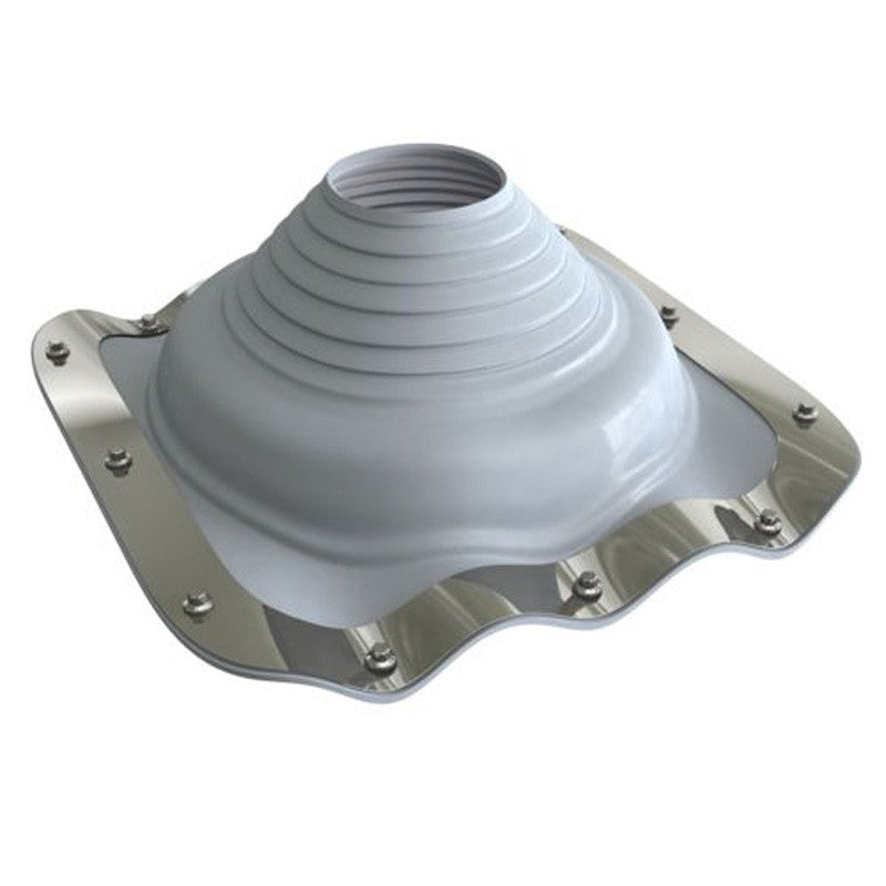 Flashing #4, 75-175mm Pipe 280 x 280mm Base, Grey Premium