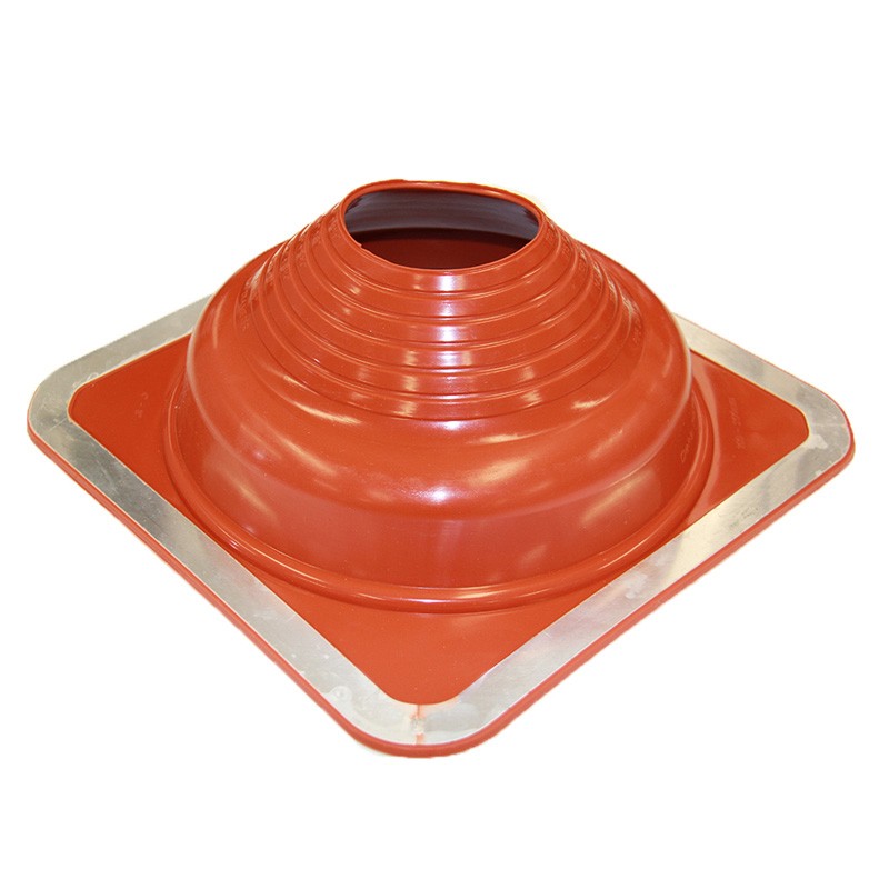 Flashing #5, 100-200mm Pipe 310 x 310mm Base, Red Premium