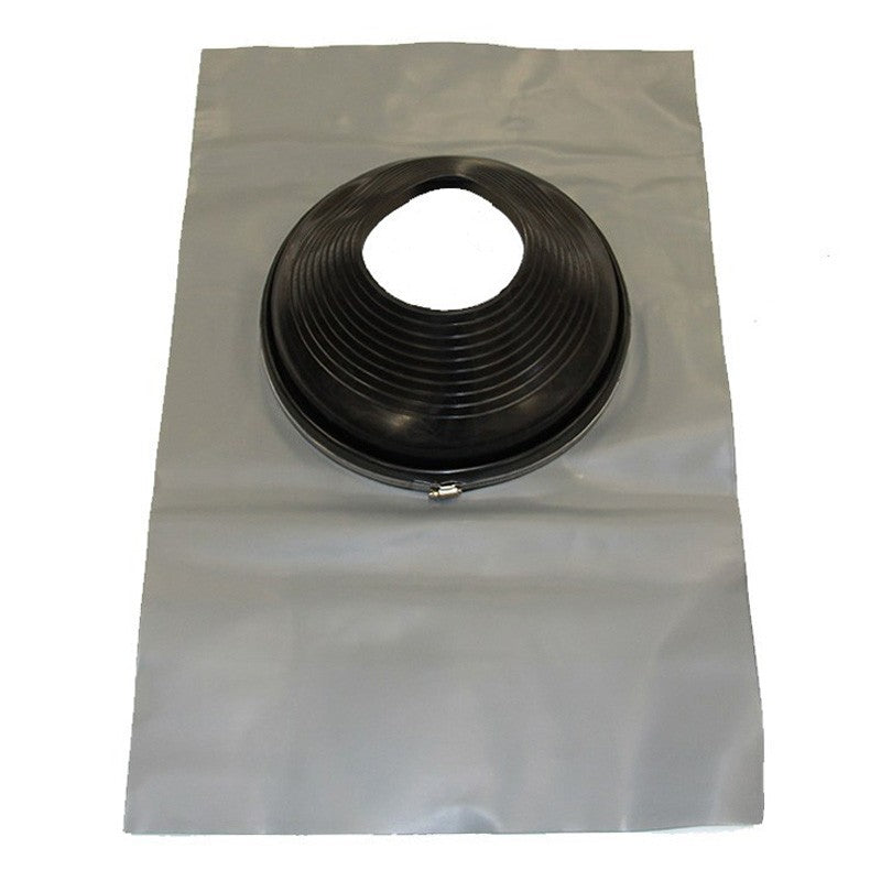 Flashing, 175-330mm Pipe 550 x 850mm Base, Black Nu-Lead