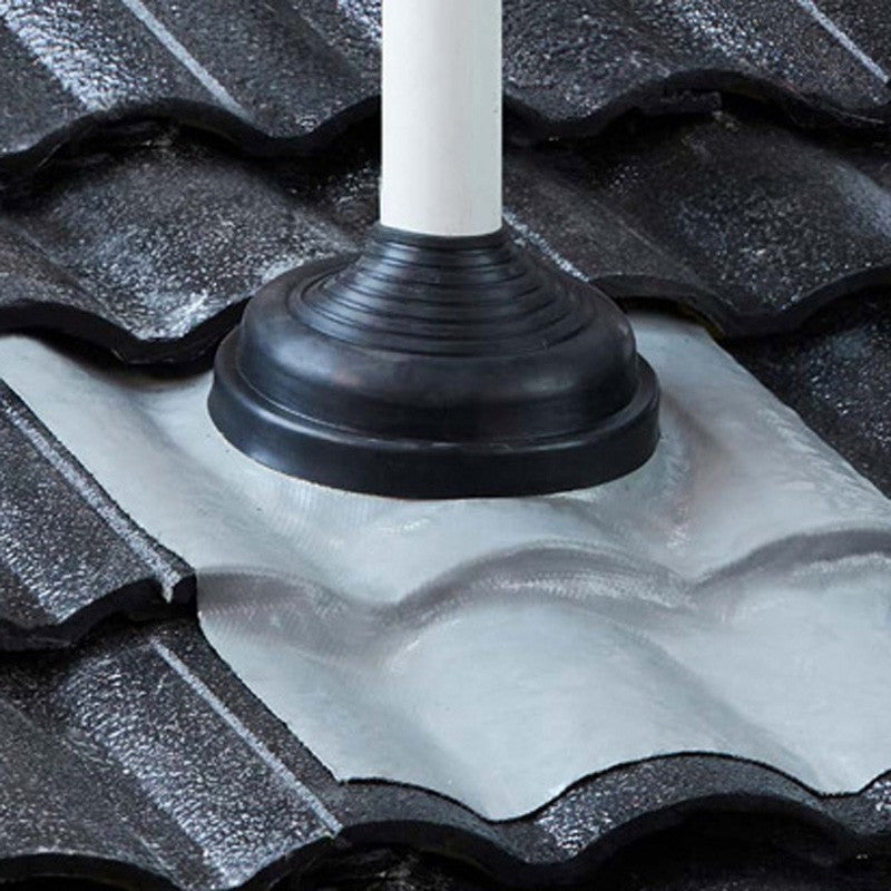 Flashing, Rapid Black EPDM 6-50mm Antenna/Solar, 280 x 450mm