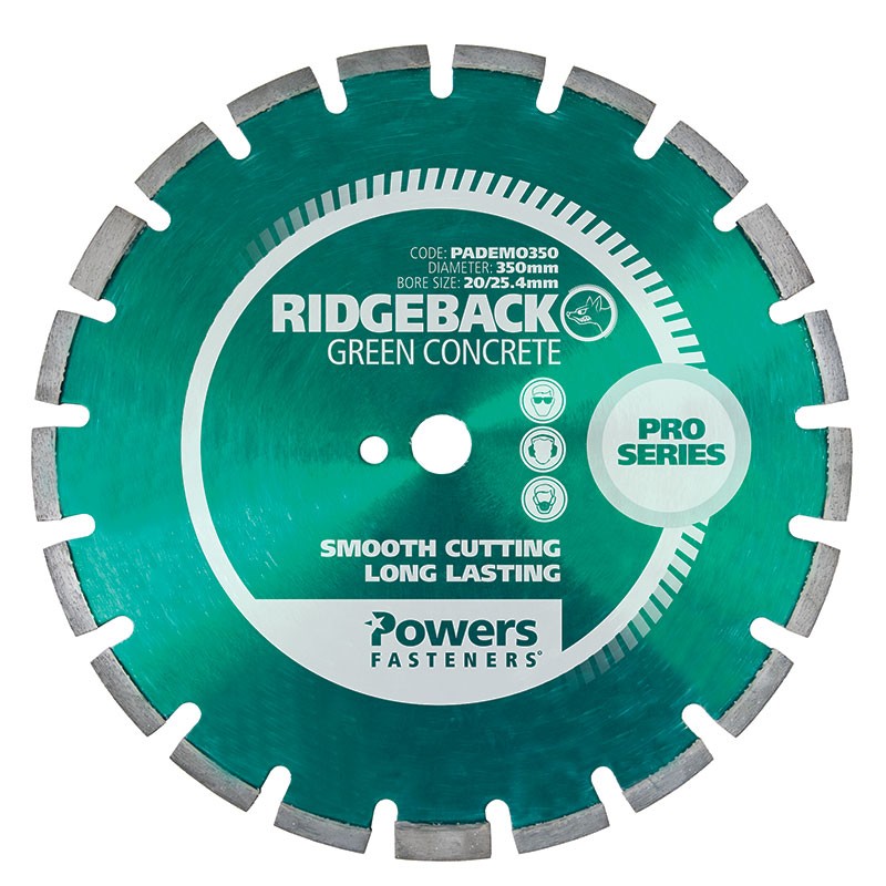 Abrasive Blade 350mm (Green)
