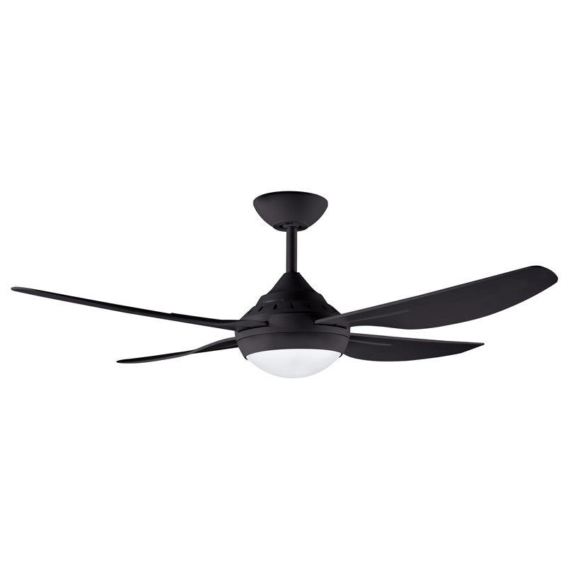 Russell 48" Ceiling Fan with Light Black