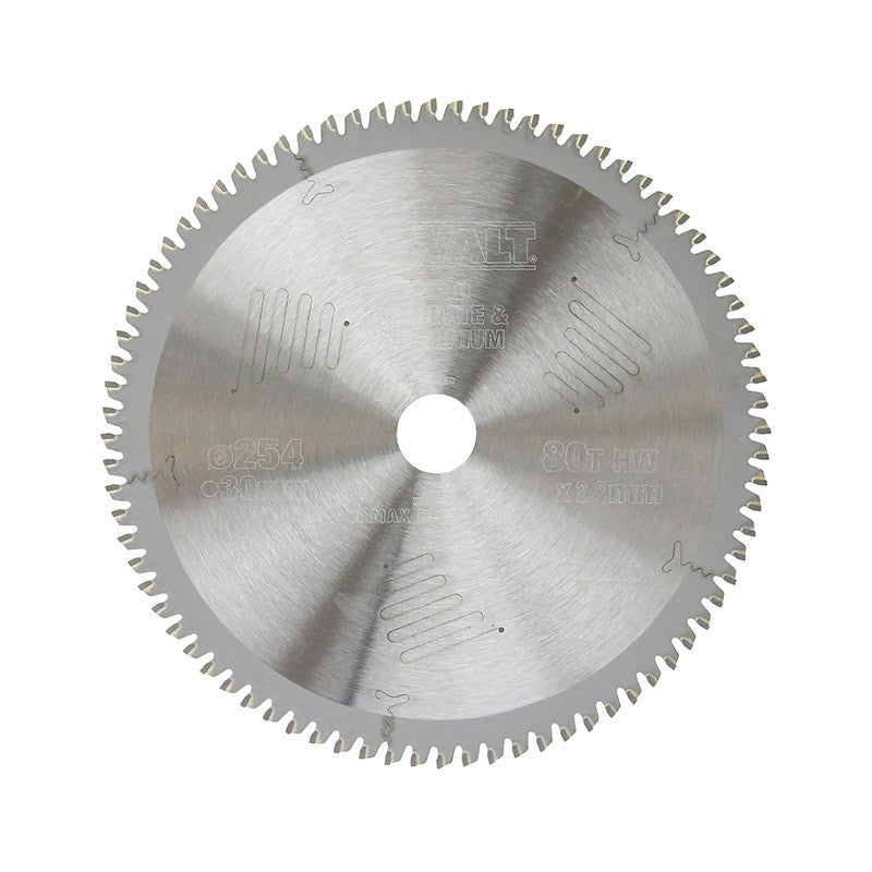DEWALT EXTREME WORKSHOP Circular Saw Blade 254mm x 1.75mm 80T (16/20/25/25.4/30mm)