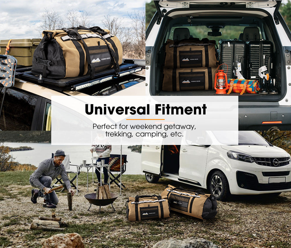 SAN HIMA Cargo Bag 110L Large Stormproof Bag Water Resistant Outdoor Camping 4WD