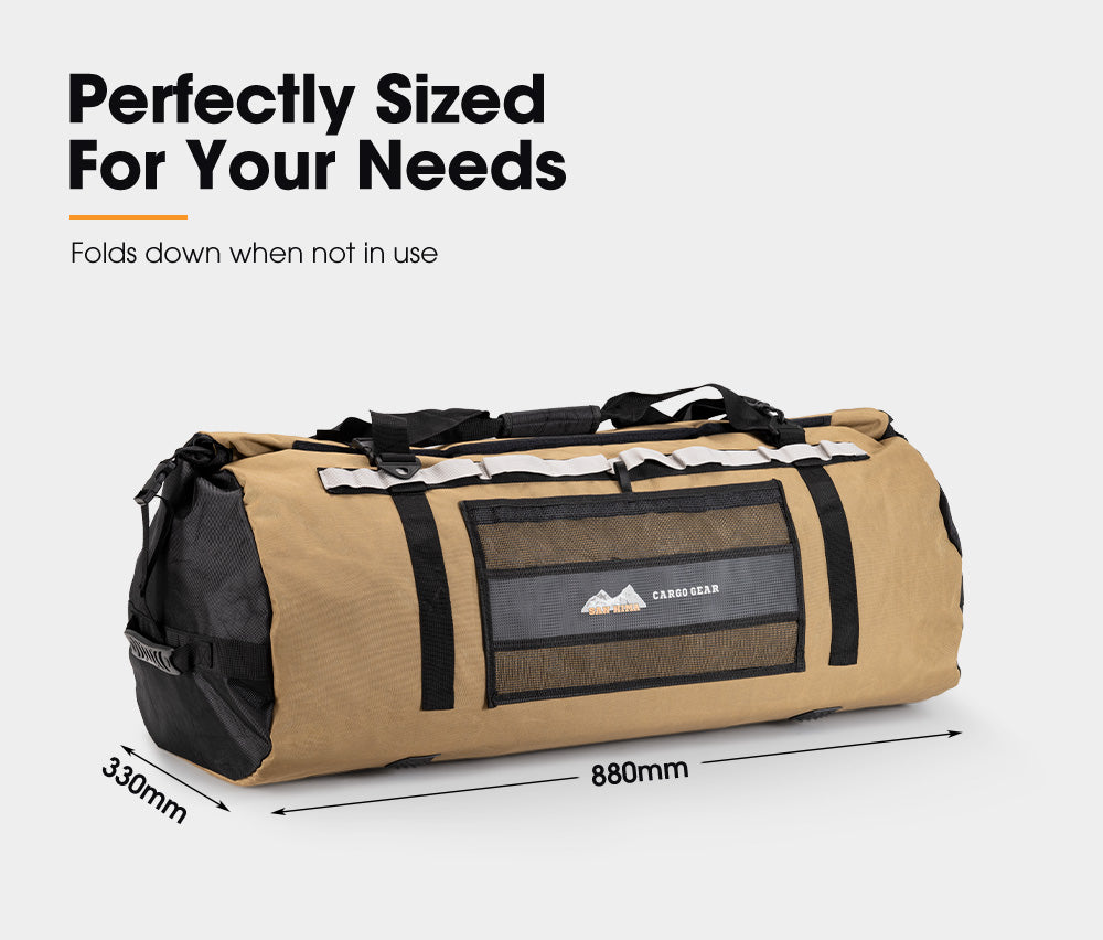 SAN HIMA Cargo Bag 110L Large Stormproof Bag Water Resistant Outdoor Camping 4WD