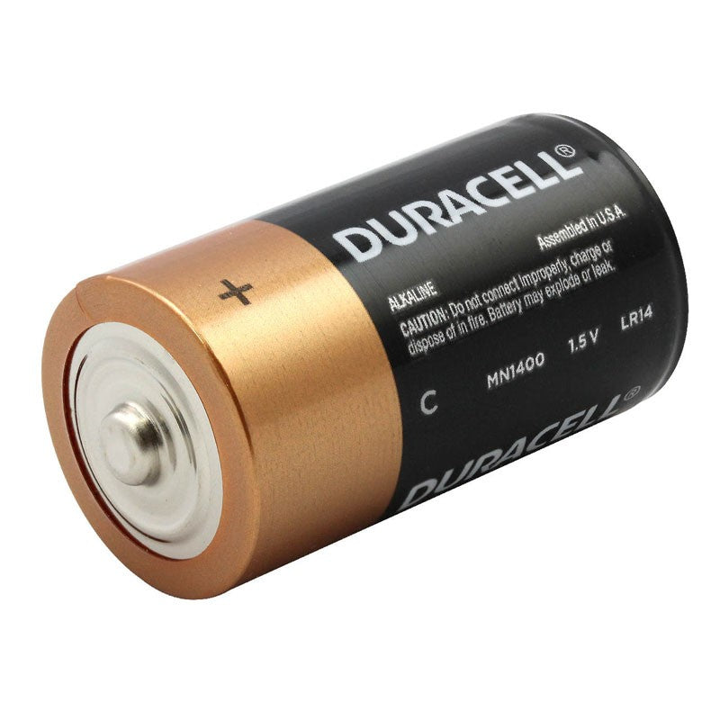 Duracell Battery, 1.5V C Alkaline Bulk Pack of 12