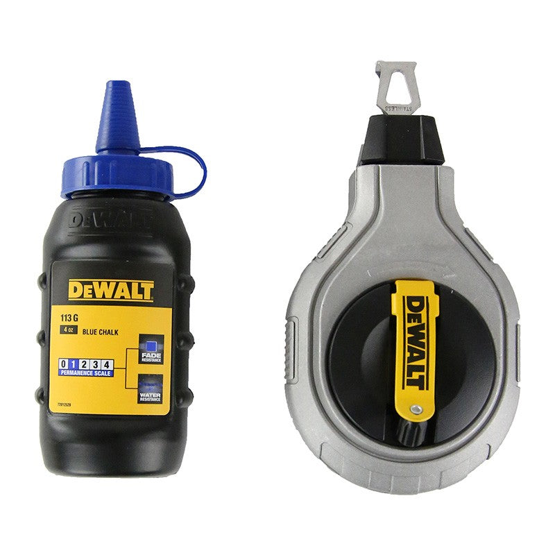 DEWALT 6:1 Chalk Reel (Blue Chalk)