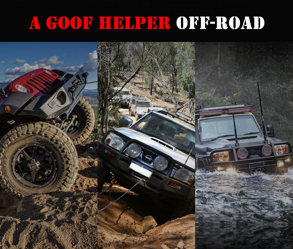 FIERYRED 12V 13000LBS Wireless Electric Winch Synthetic Rope