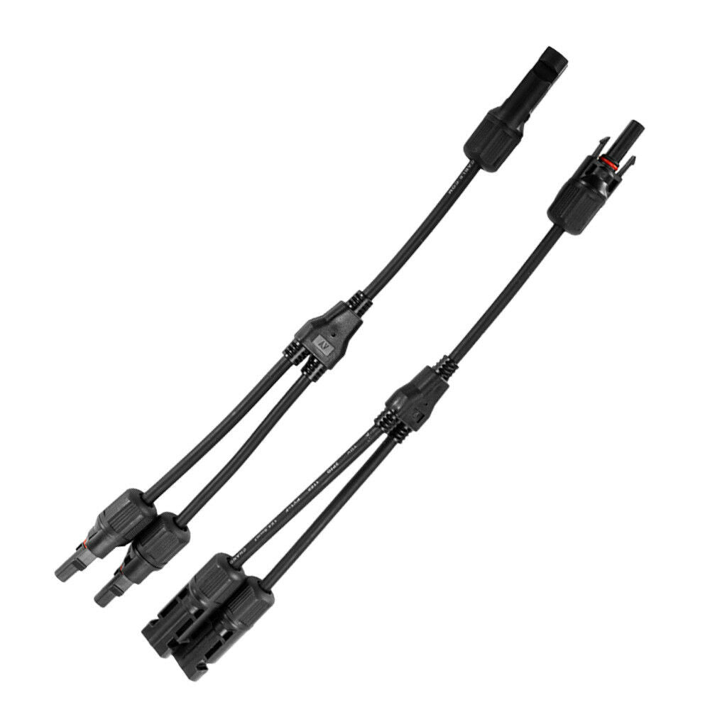 MOBI Pair Y Branch Connectors Solar Cable Plug Inline Solar PV Panel IP67 2 connection