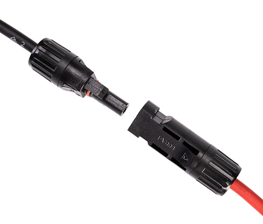 ATEM POWER 2x 5m Extension Cable Wire Connectors Solar Panel to regulator Cable 4mm2
