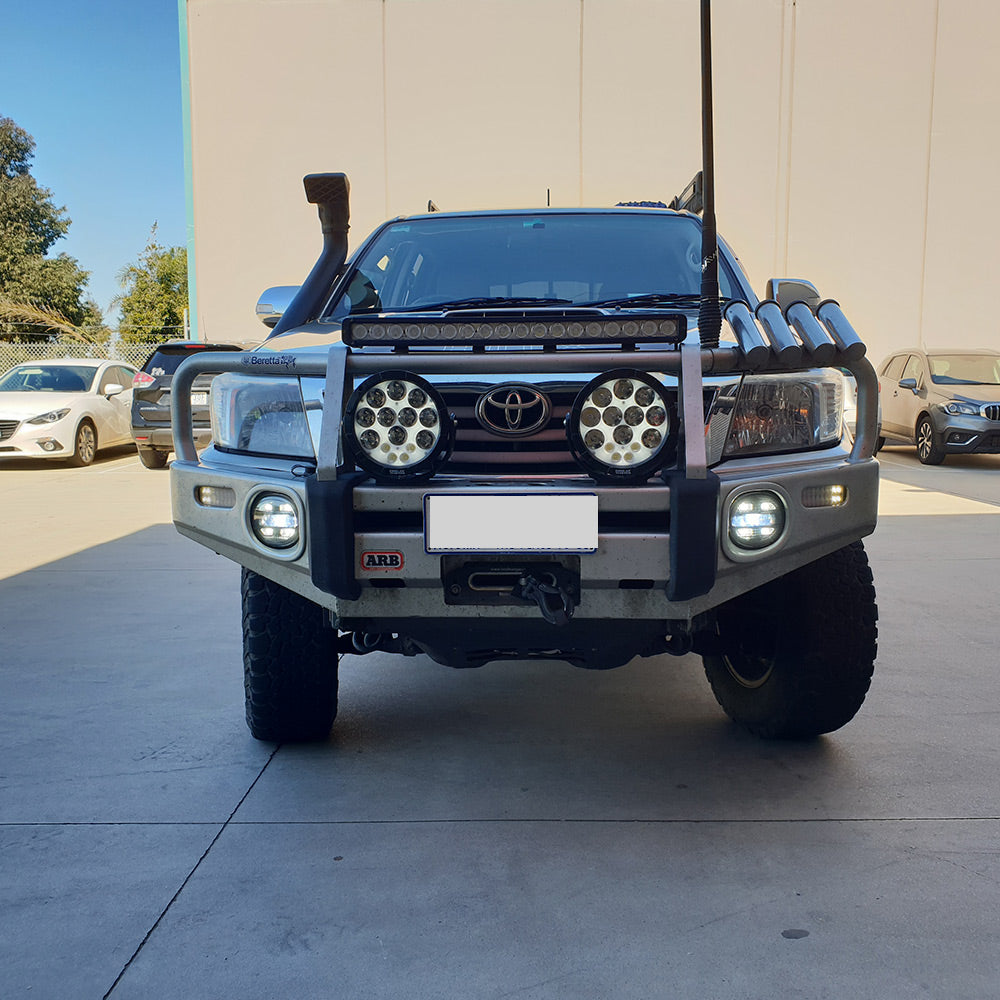 LIGHTFOX 2X 40W ARB Summit Bullbar Led Fog Lights LED Driving Lights 4x4 Truck Lamp