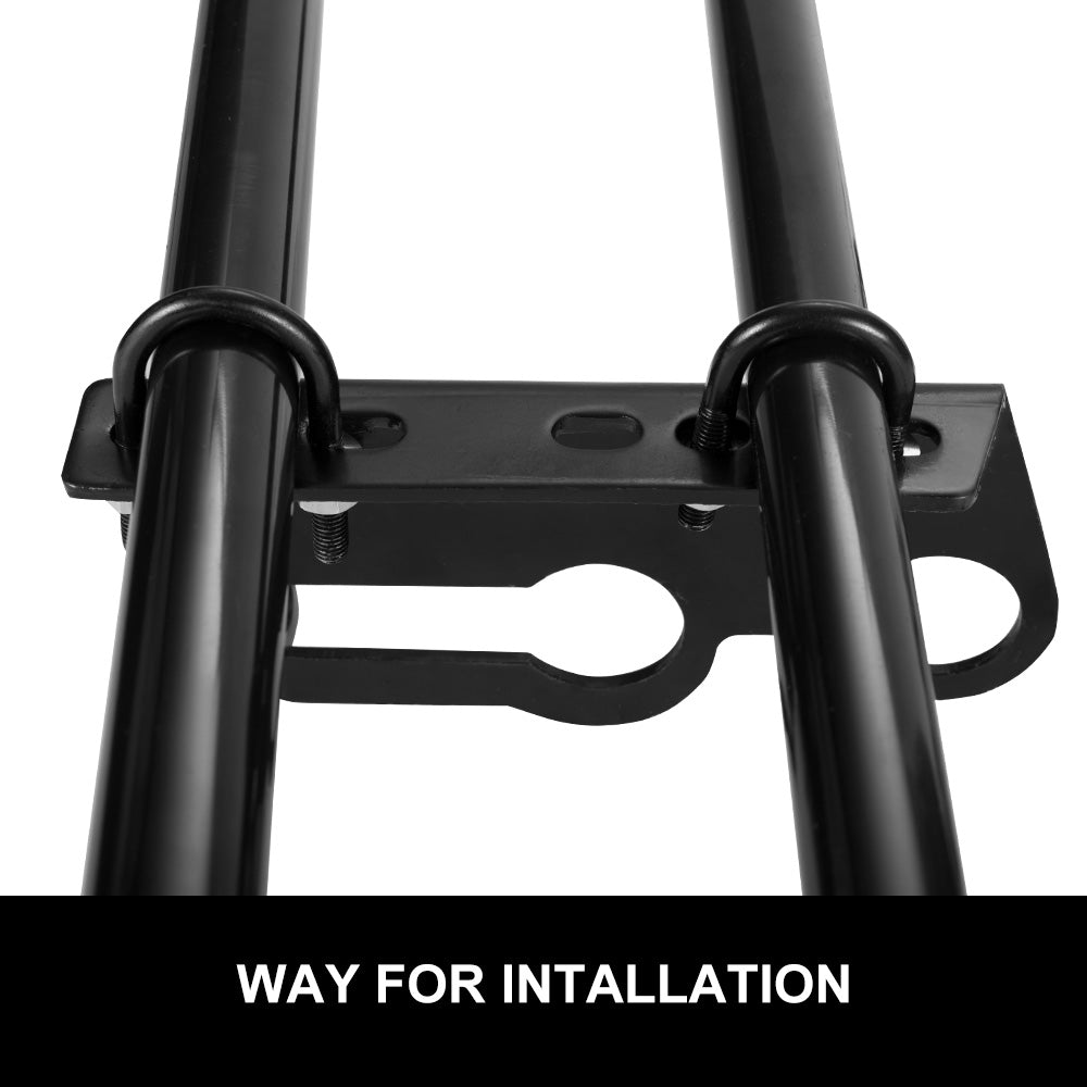 High Lift Jack & Shovel Holder 4×4 4WD Offroad Mount Roof Rack Farm Universal