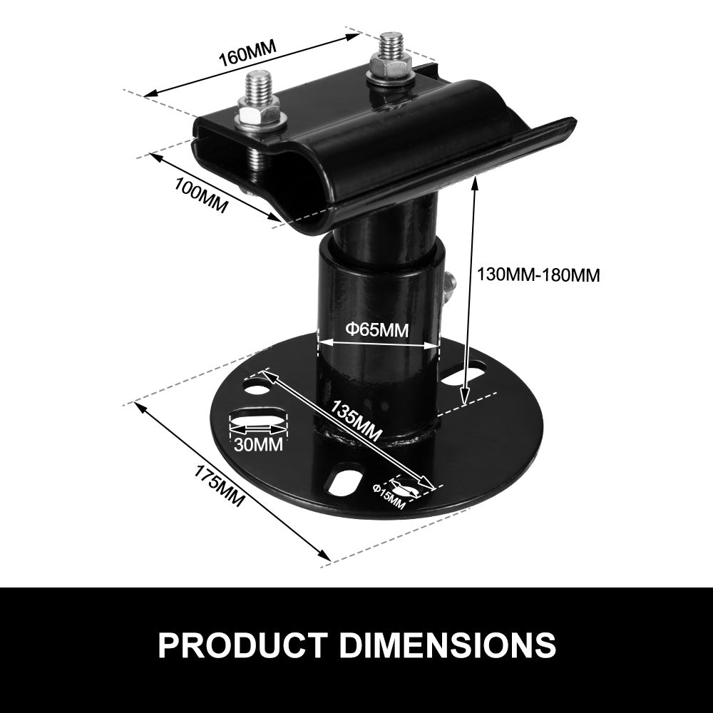 Spare Wheel Mount Bracket Carrier for Hi Lift High Farm Jack Recovery 4x4 4WD