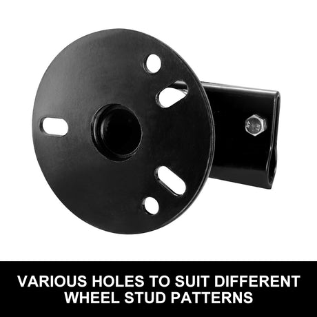 Spare Wheel Mount Bracket Carrier for Hi Lift High Farm Jack Recovery 4x4 4WD