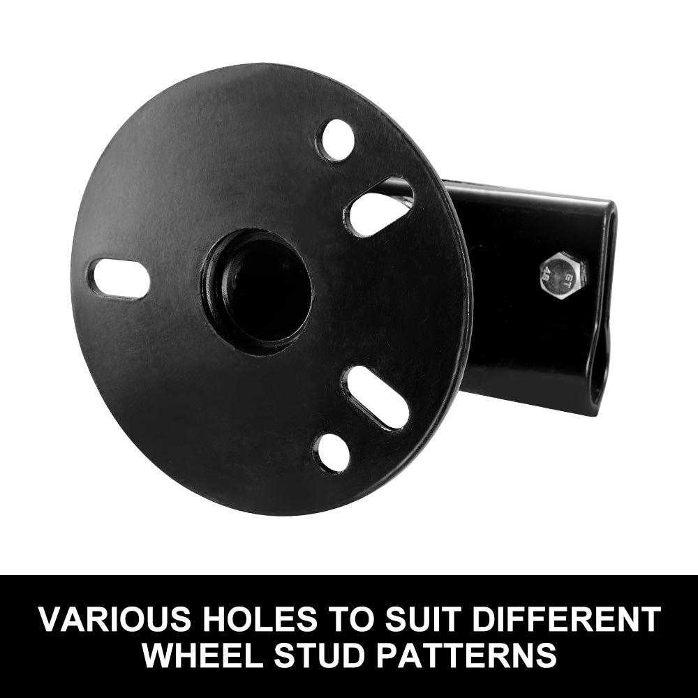 Spare Wheel Mount Bracket Carrier for Hi Lift High Farm Jack Recovery 4x4 4WD