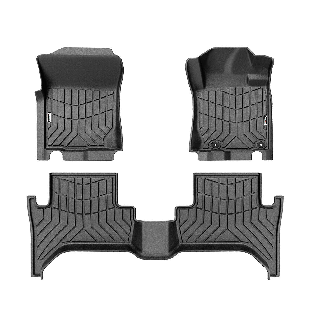 KIWI MASTER Car Floor Mats for Mitsubishi Triton MR 2019-Current Dual Cab