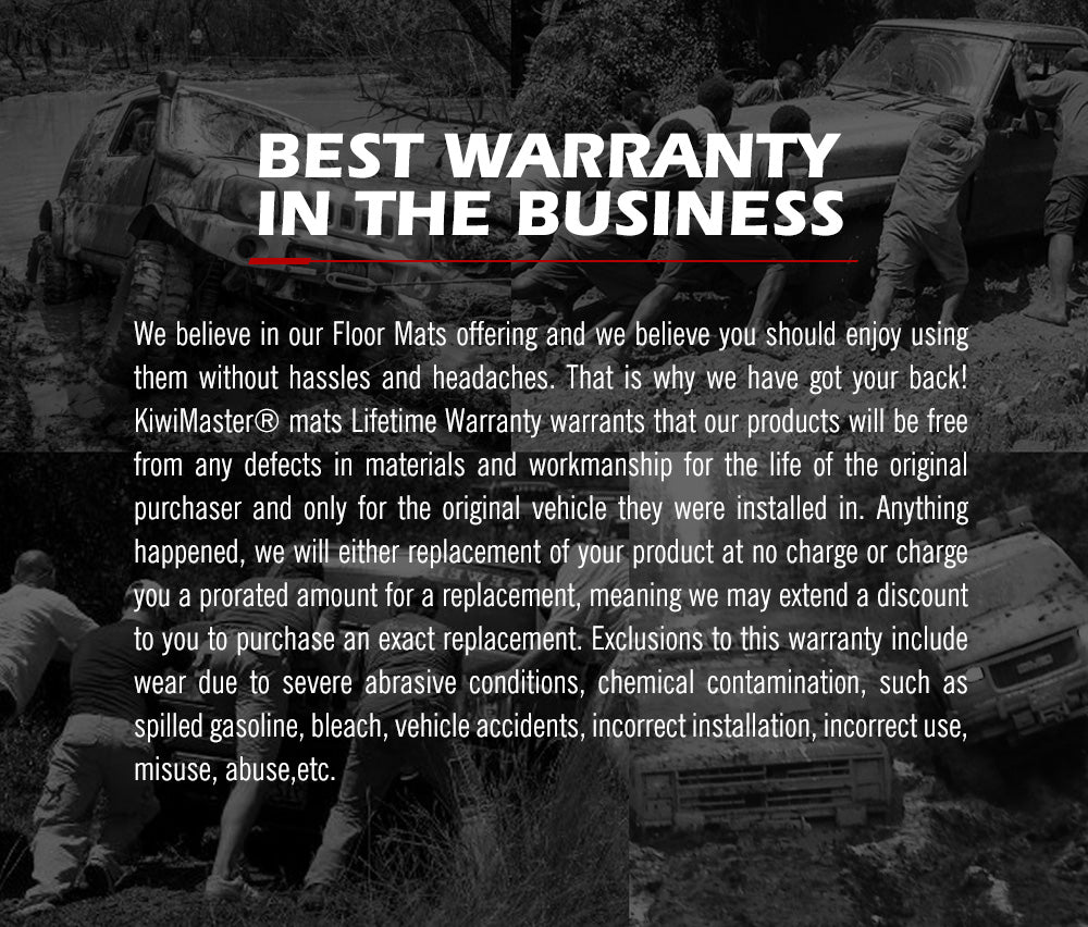 Kiwi Master 3D TPE Car Floor Mats Liner fit Nissan Navara NP300 D23 2015-NEW