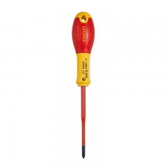 Stanley Fatmax Phillips Tip Slimline VDE Screwdriver, Blade: #1 x 100mm