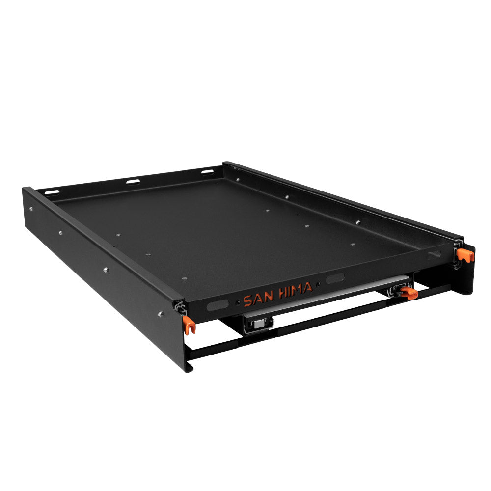 San Hima 75L Fridge Slide With Extendable Table Cutting Board Caravan Parts 90KG