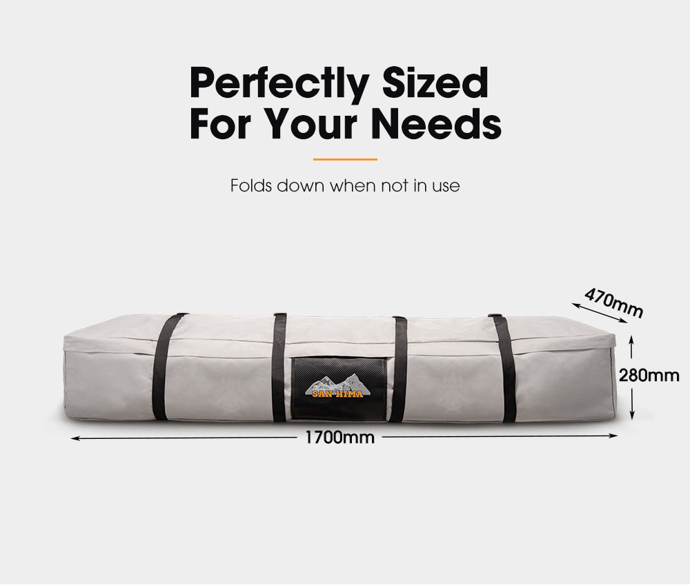 SAN HIMA Gazebo Roof Top Canvas Bag Storage Water Resistant Outdoor Camping 4WD