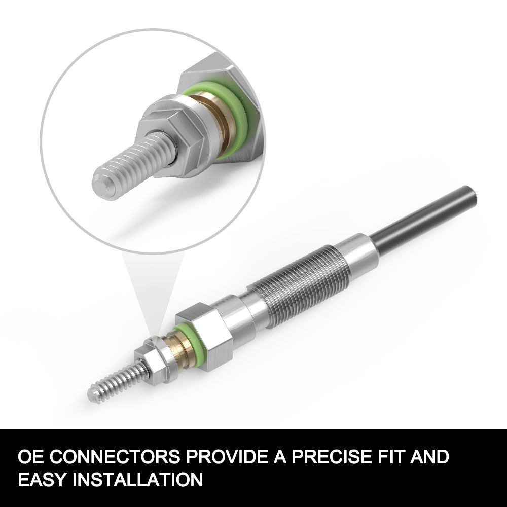 FIERYRED 4 Diesel Glow Plugs FIT Toyota Hilux LN147 LN167 LN172 1997-2005 3.0L 5L 5L-E