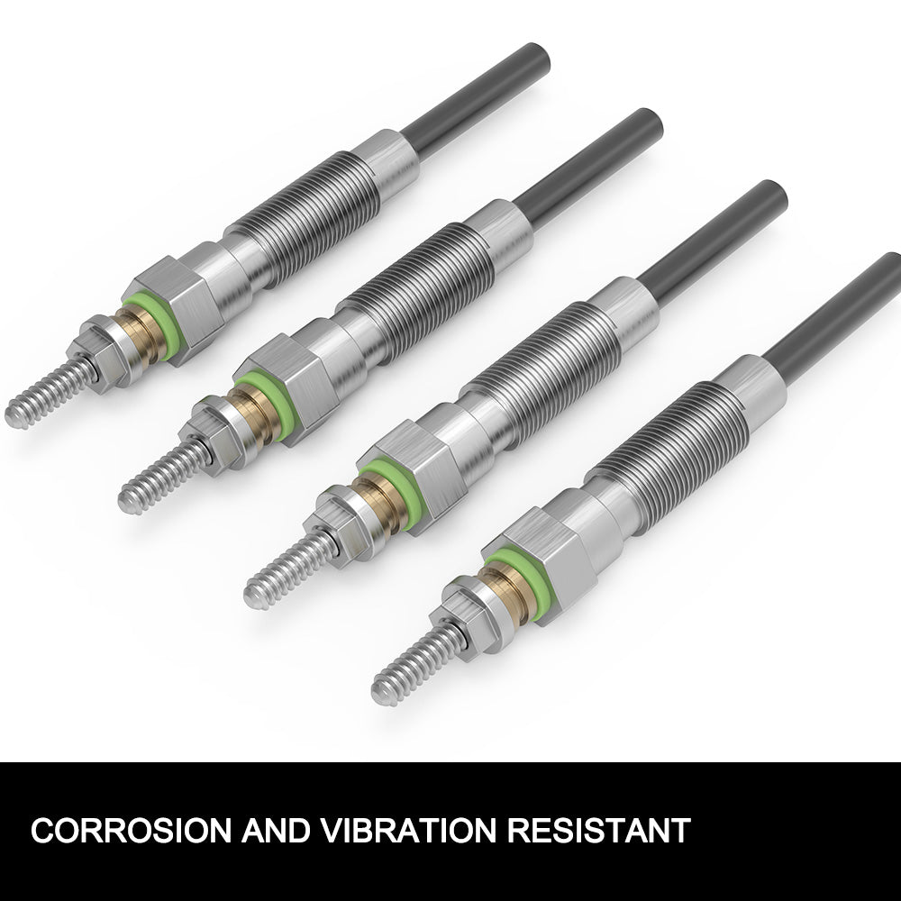 FIERYRED 4 Diesel Glow Plugs FIT Toyota Hilux LN147 LN167 LN172 1997-2005 3.0L 5L 5L-E
