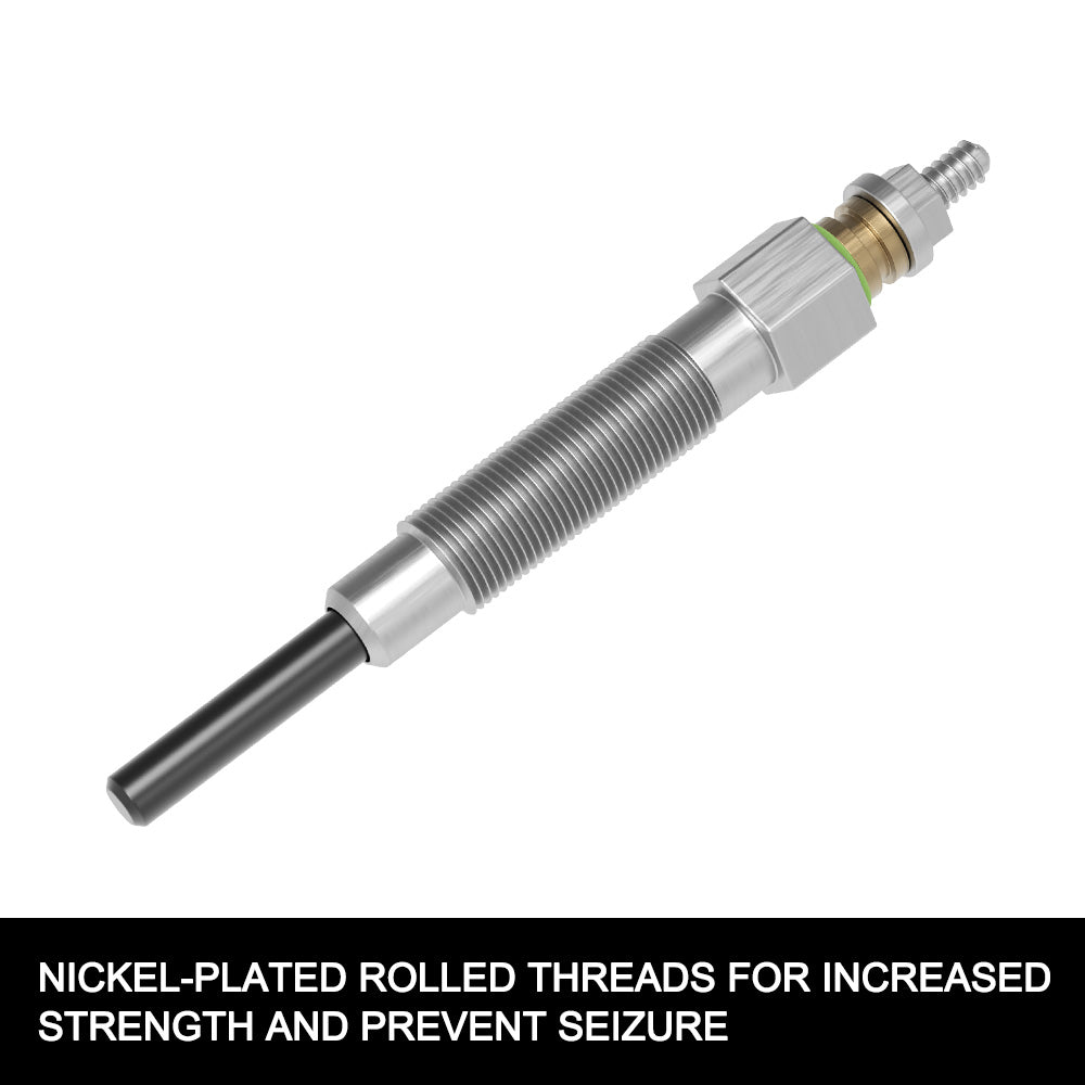 FIERYRED 6pcs Glow Plugs FIT Nissan Patrol GQ Diesel 6cyl/ Maverick DA 88-99