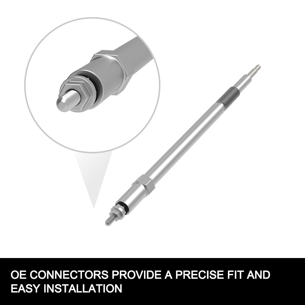 FIERYRED 4Pcs Glow Plugs For Nissan Zd30 Ddti Turbo Diesel Fit Navara D22 Patrol Gu