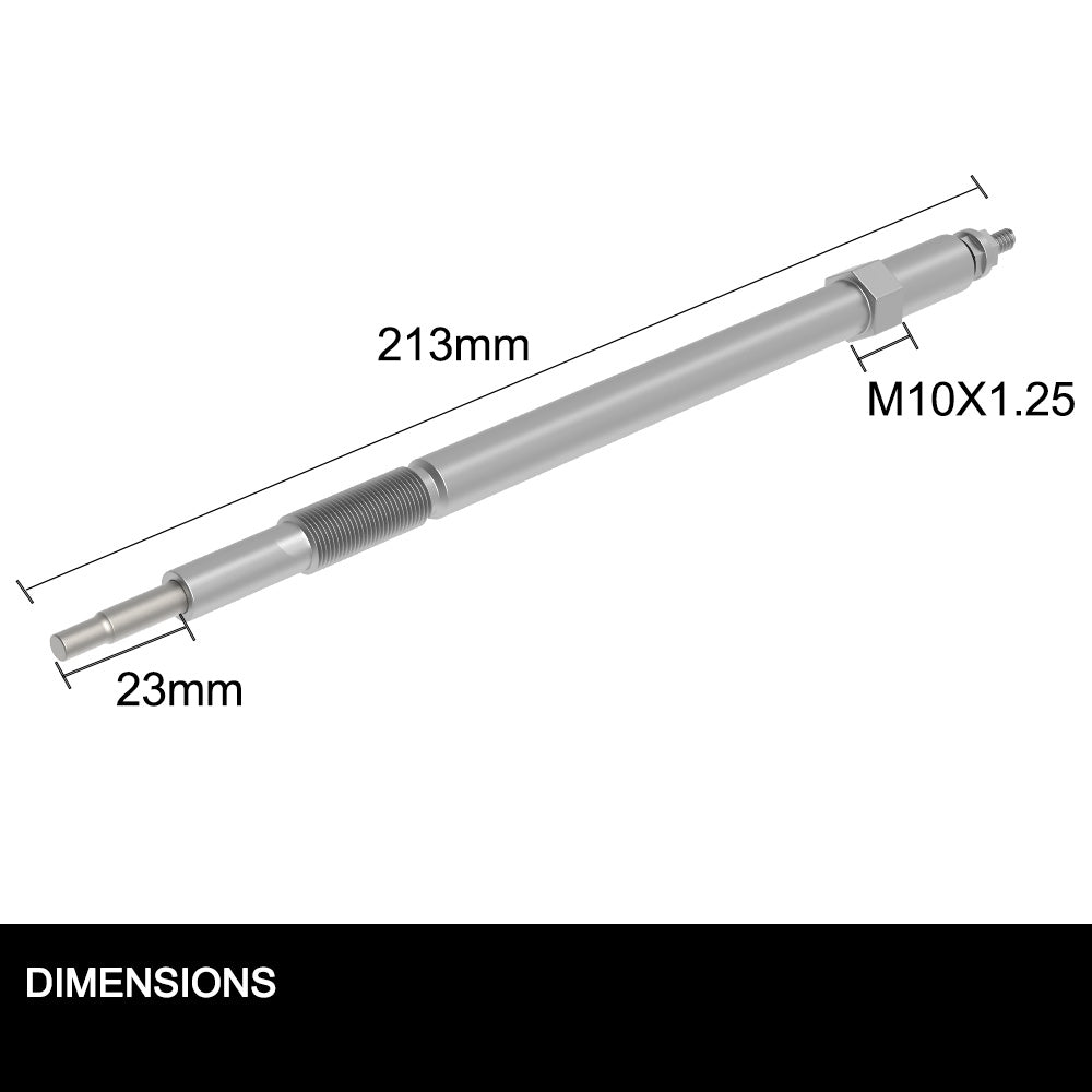 FIERYRED 4Pcs Glow Plugs For Nissan Zd30 Ddti Turbo Diesel Fit Navara D22 Patrol Gu