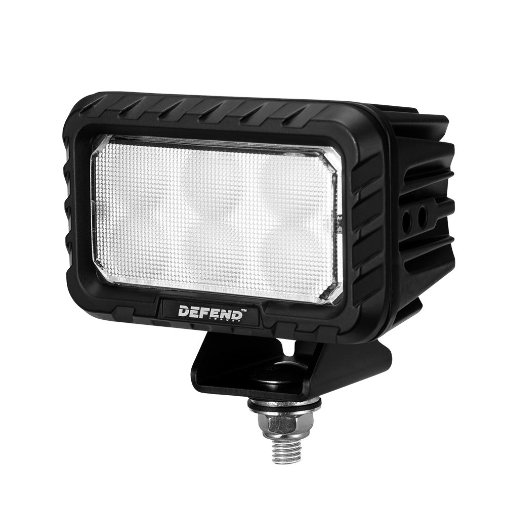 DEFEND INDUST Heavy Duty 5inch LED Work Light Flood Beam Truck Driving Lamp Offroad