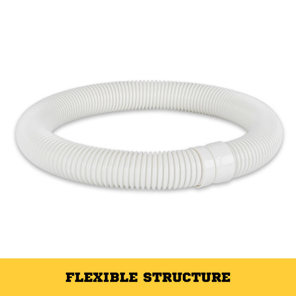 MOBI 10 x 1m Pool Cleaner Hose White Zodiac Baracuda Generic Strong EVA  38mm Diameter