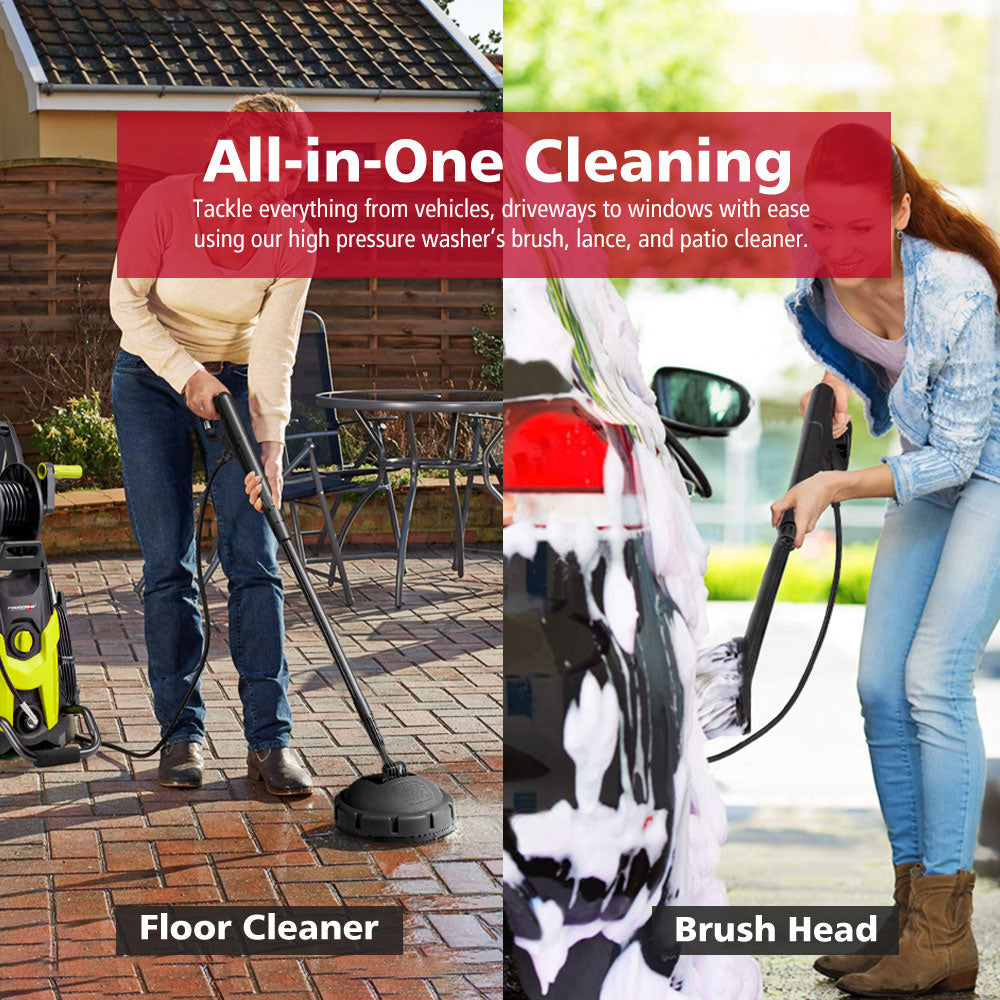 Fieryred 2700W High Pressure Washer Cleaner 4200PSI Electric Water Gurney Pump