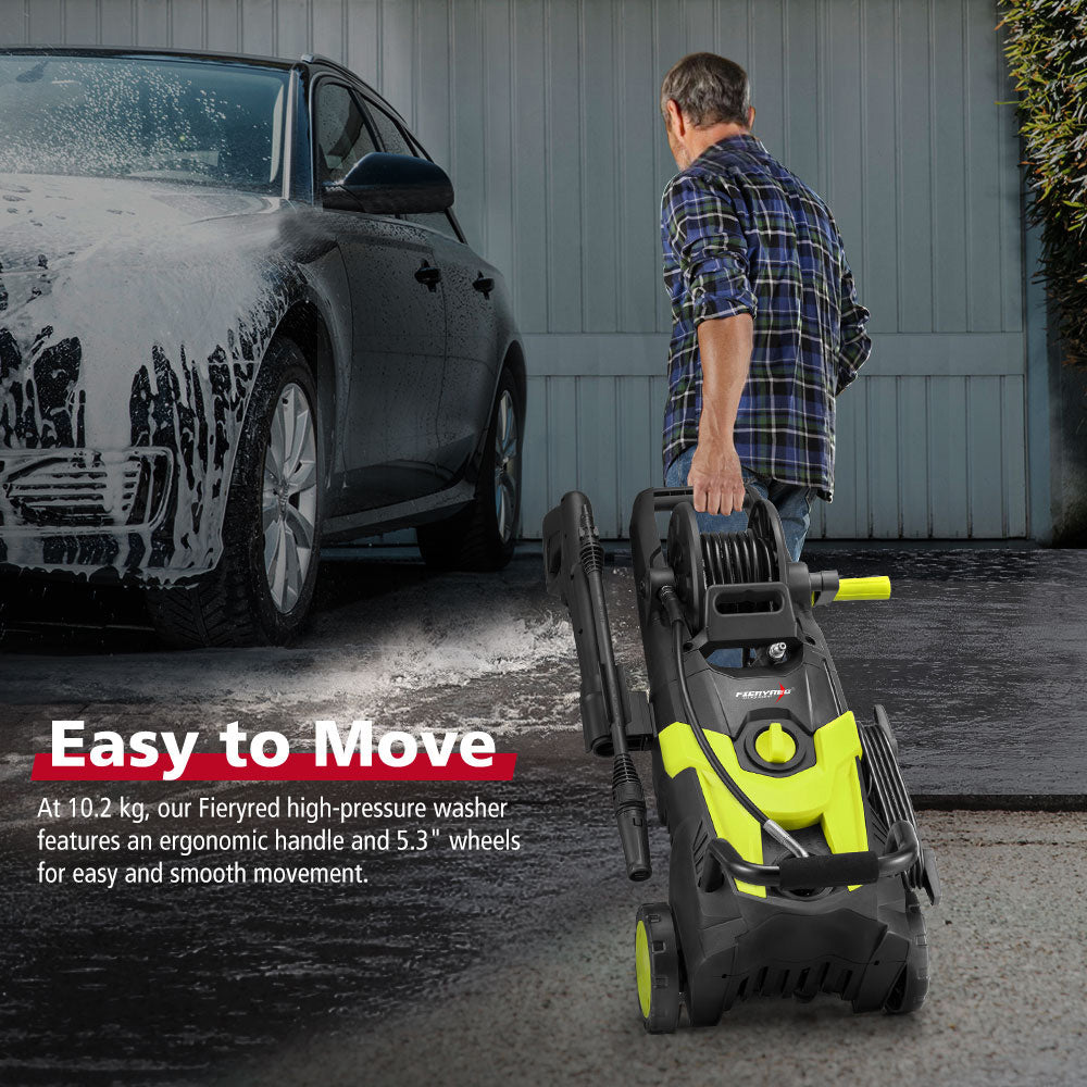 Fieryred 2700W High Pressure Washer Cleaner 4200PSI Electric Water Gurney Pump