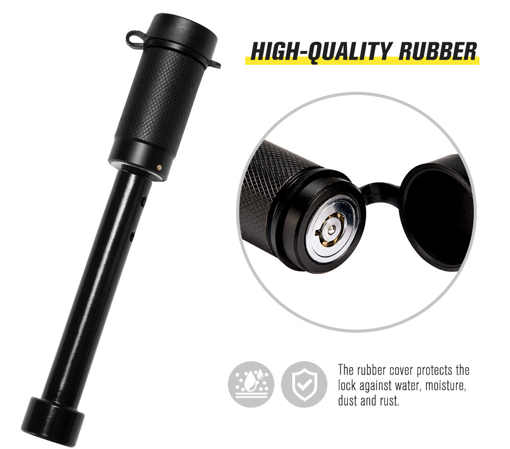 SAN HIMA Hitch Pin Lock S Type Tow Bar Ball Trailer Parts Anti Theft 4WD 4X4 Caravan