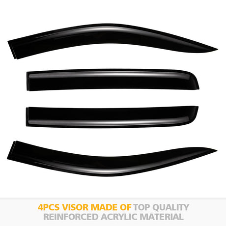 Fieryred Bonnet Protector & Weather Shield Visor suit Ford Ranger Raptor MK2 PX3 2015-2019