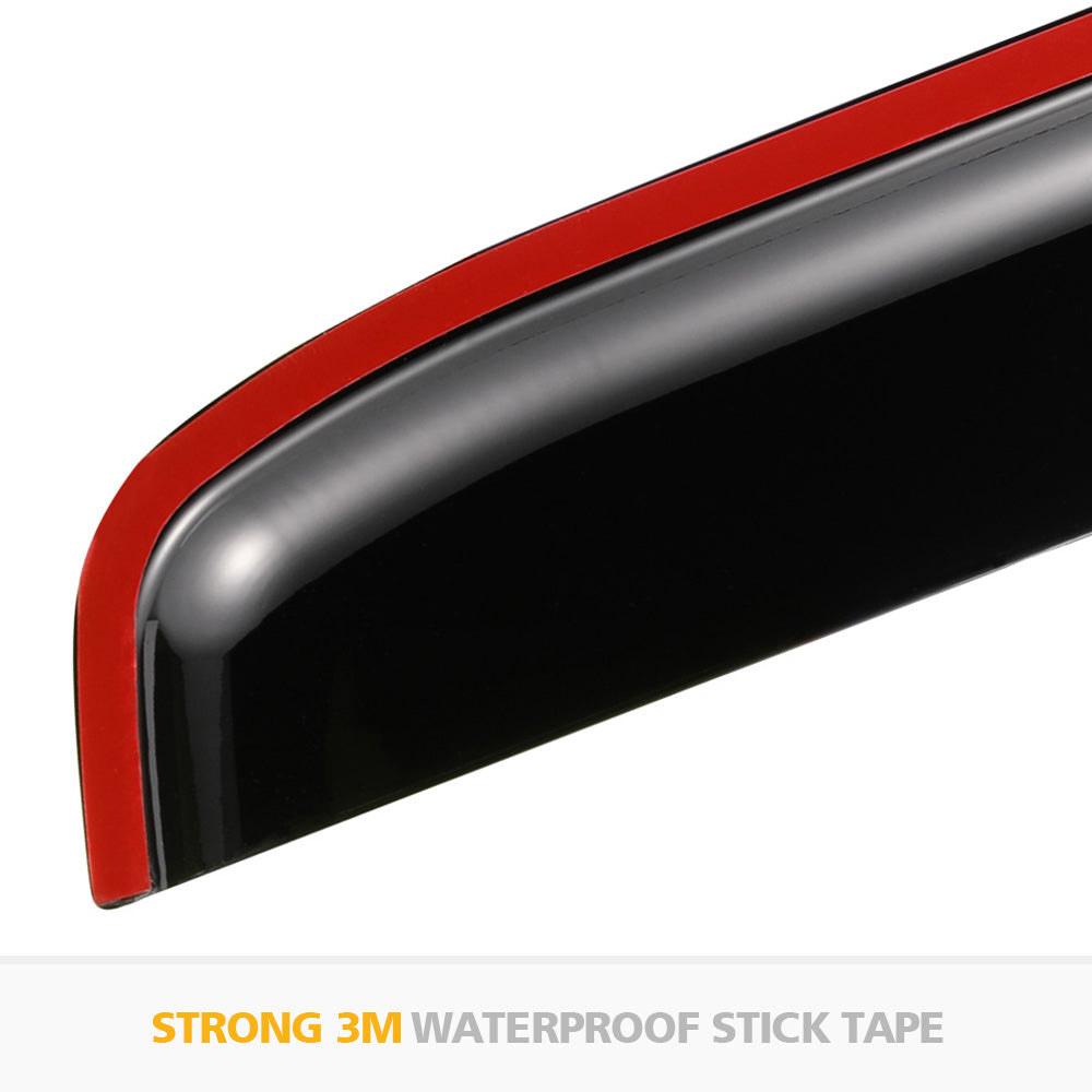 Fieryred Bonnet Protector & Weather Shield Visor suit Ford Ranger Raptor MK2 PX3 2015-2019