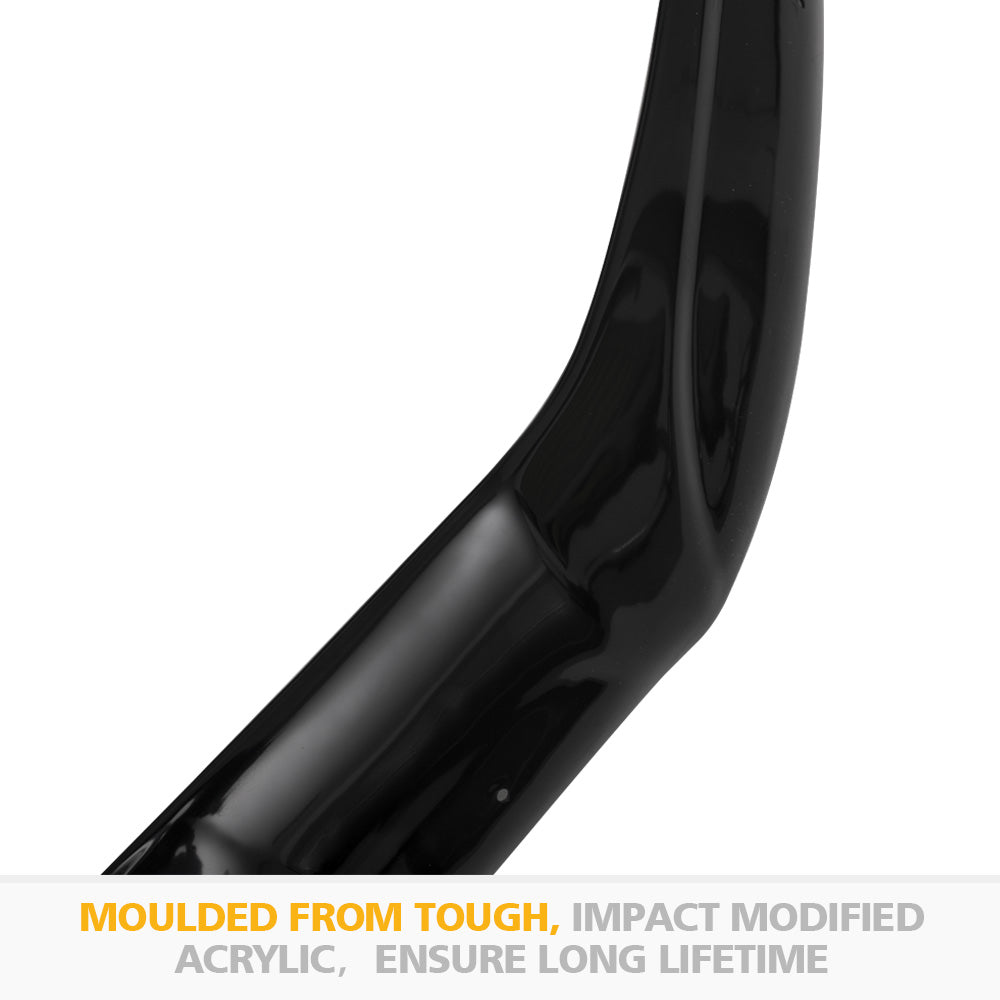 Fieryred Bonnet Protector & Weather Shield Visor suit Ford Ranger Raptor MK2 PX3 2015-2019