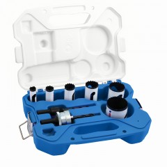 LENOX 8 Piece Electrician's Bi-Metal Hole Saw Kit