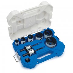 LENOX 9 Piece Electrician's Bi-Metal Hole Saw Kit