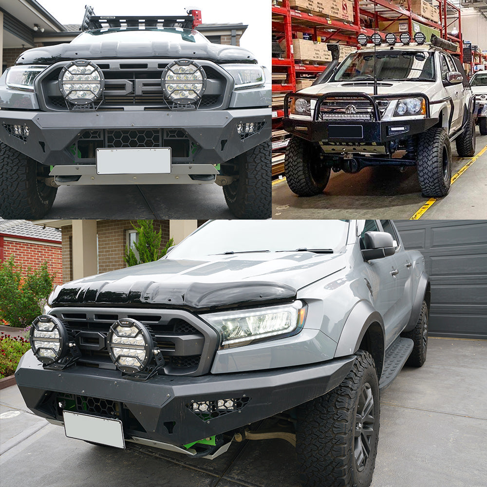 9inch LED Driving Lights Spotlight Spot Beam with Indicator & DRL